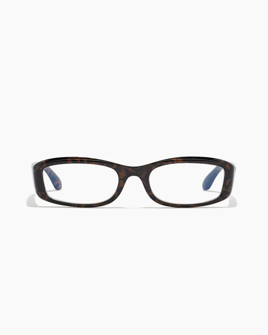 SZADE - hart ; havana tortoiseshell / clear anti blue light