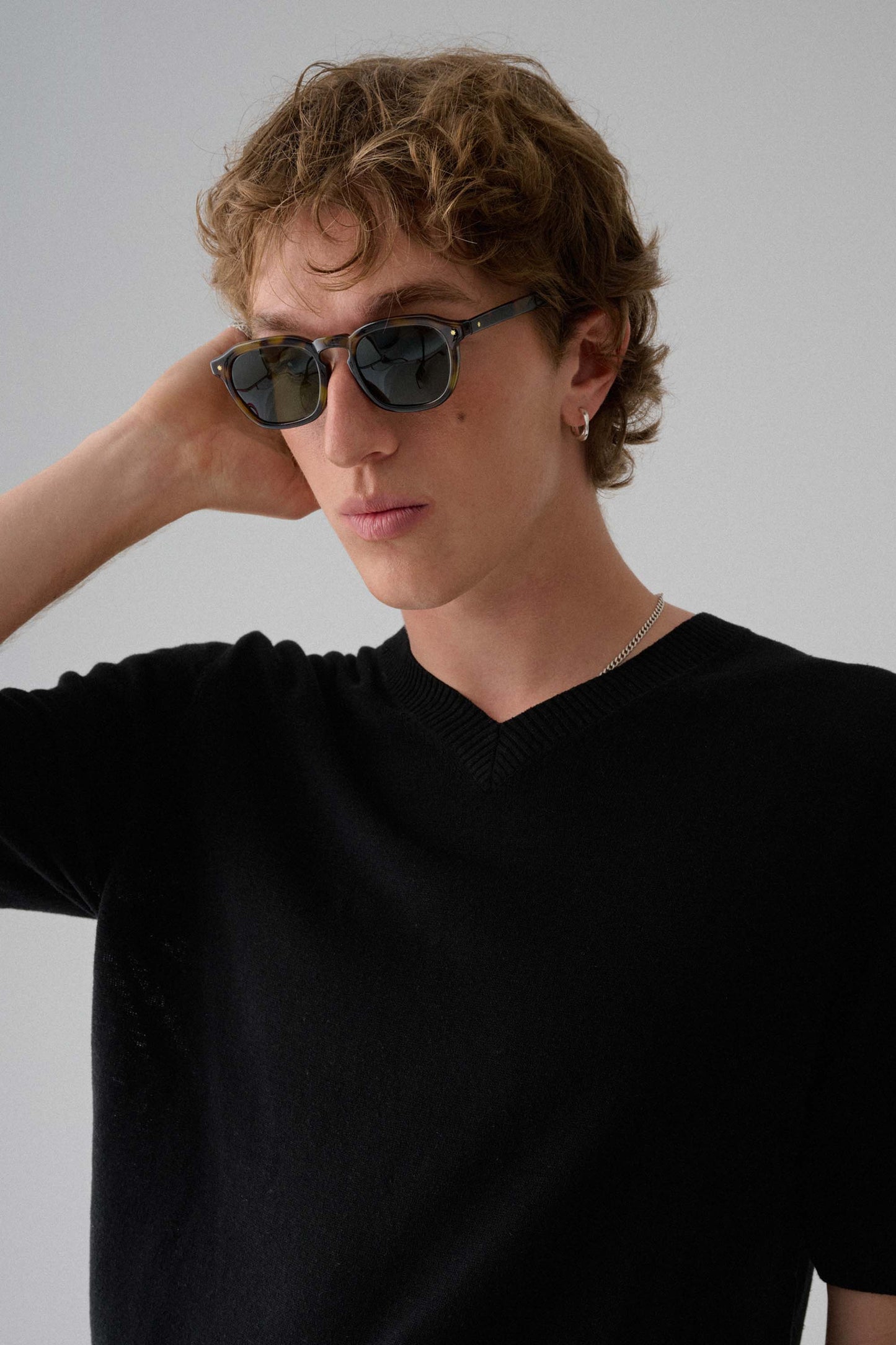 SZADE - archer ; mustard tortoiseshell / moss polarised