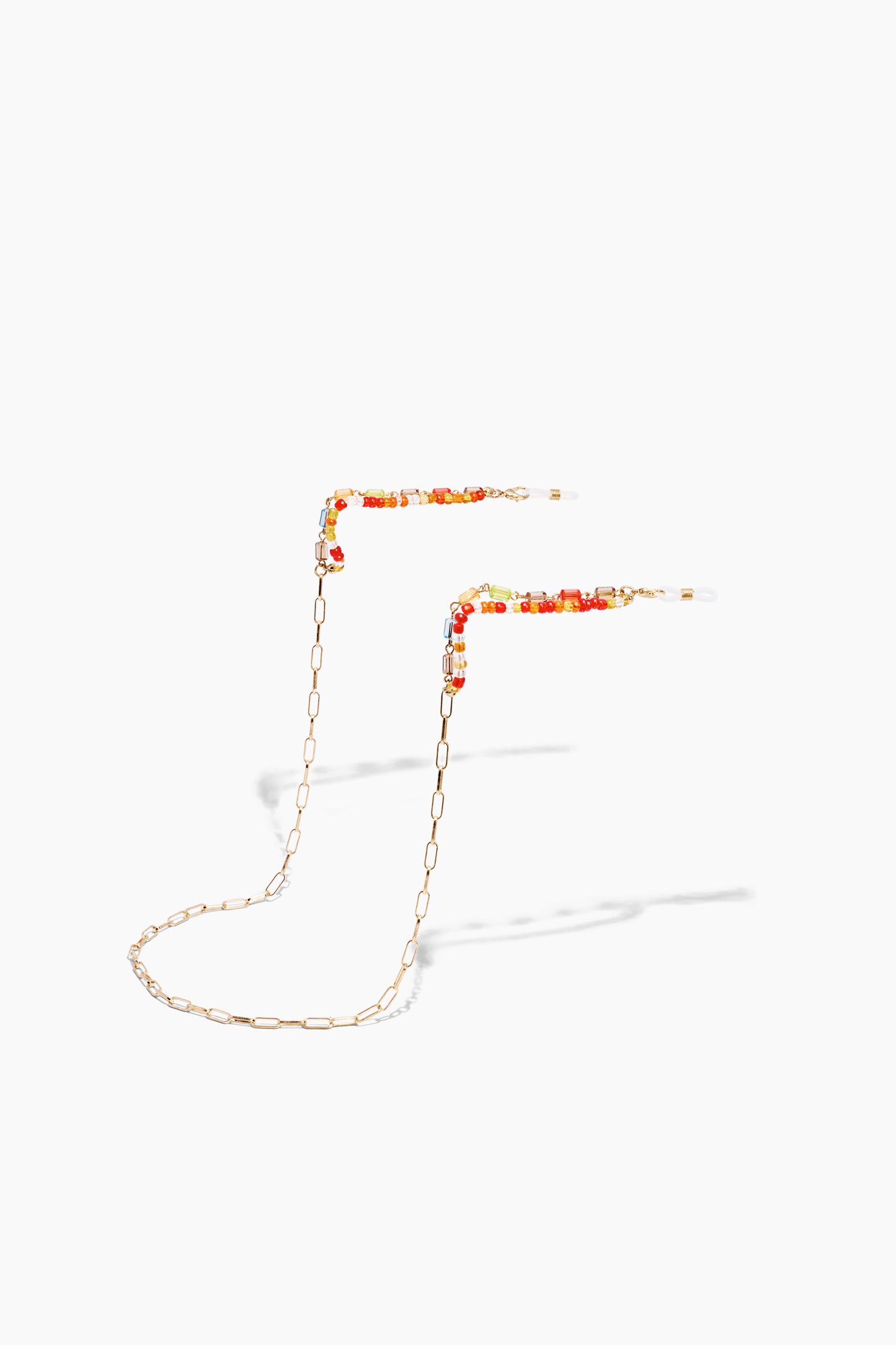 SZADE - sunglass chain ; gold / skittles