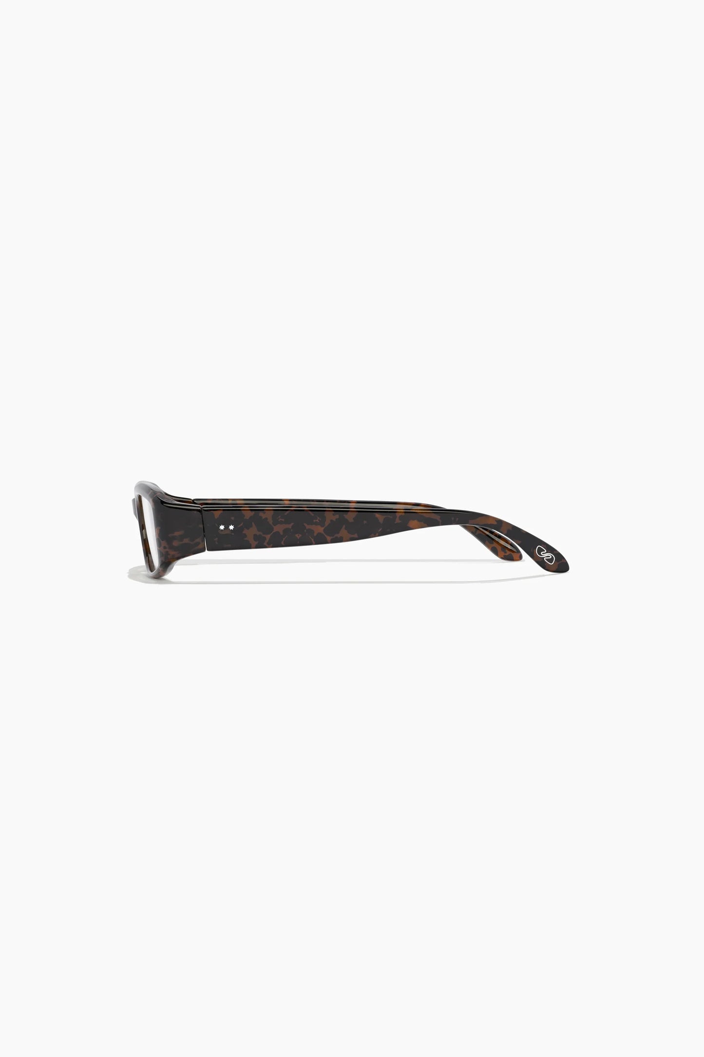 SZADE - hart ; havana tortoiseshell / clear anti blue light