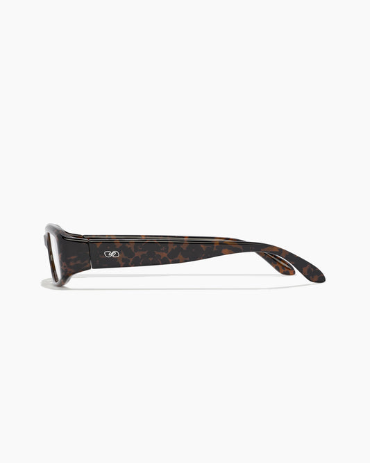 SZADE - hart ; havana tortoiseshell / clear anti blue light