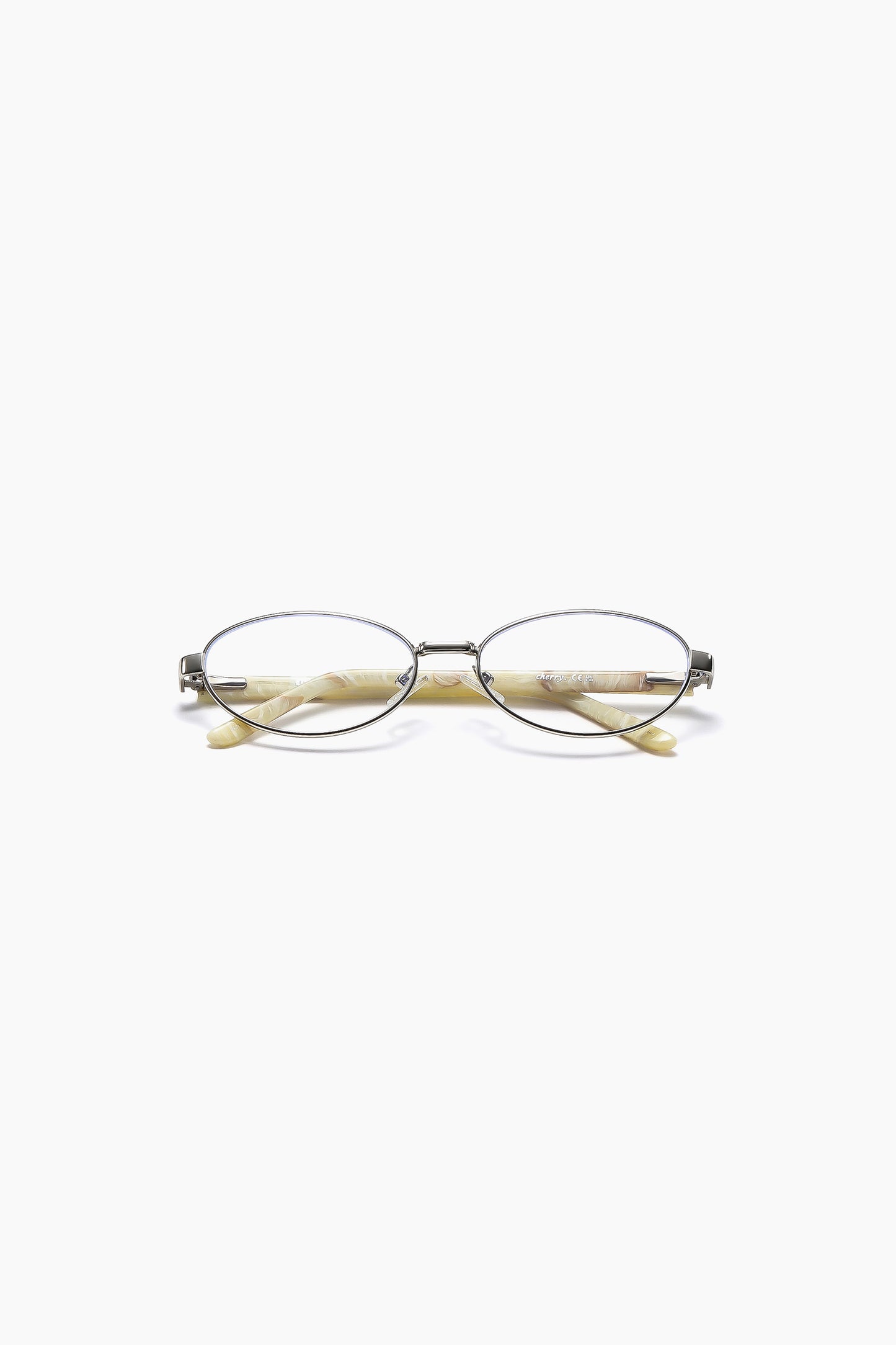 SZADE - cherry ; polished silver / blue light