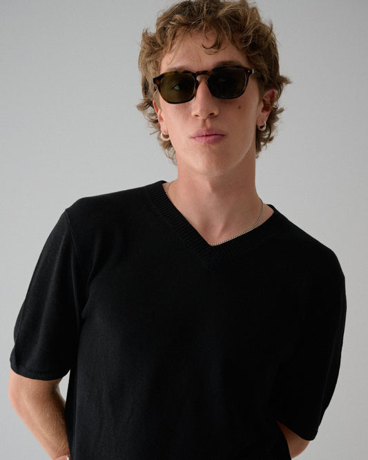 SZADE - archer ; mustard tortoiseshell / moss polarised