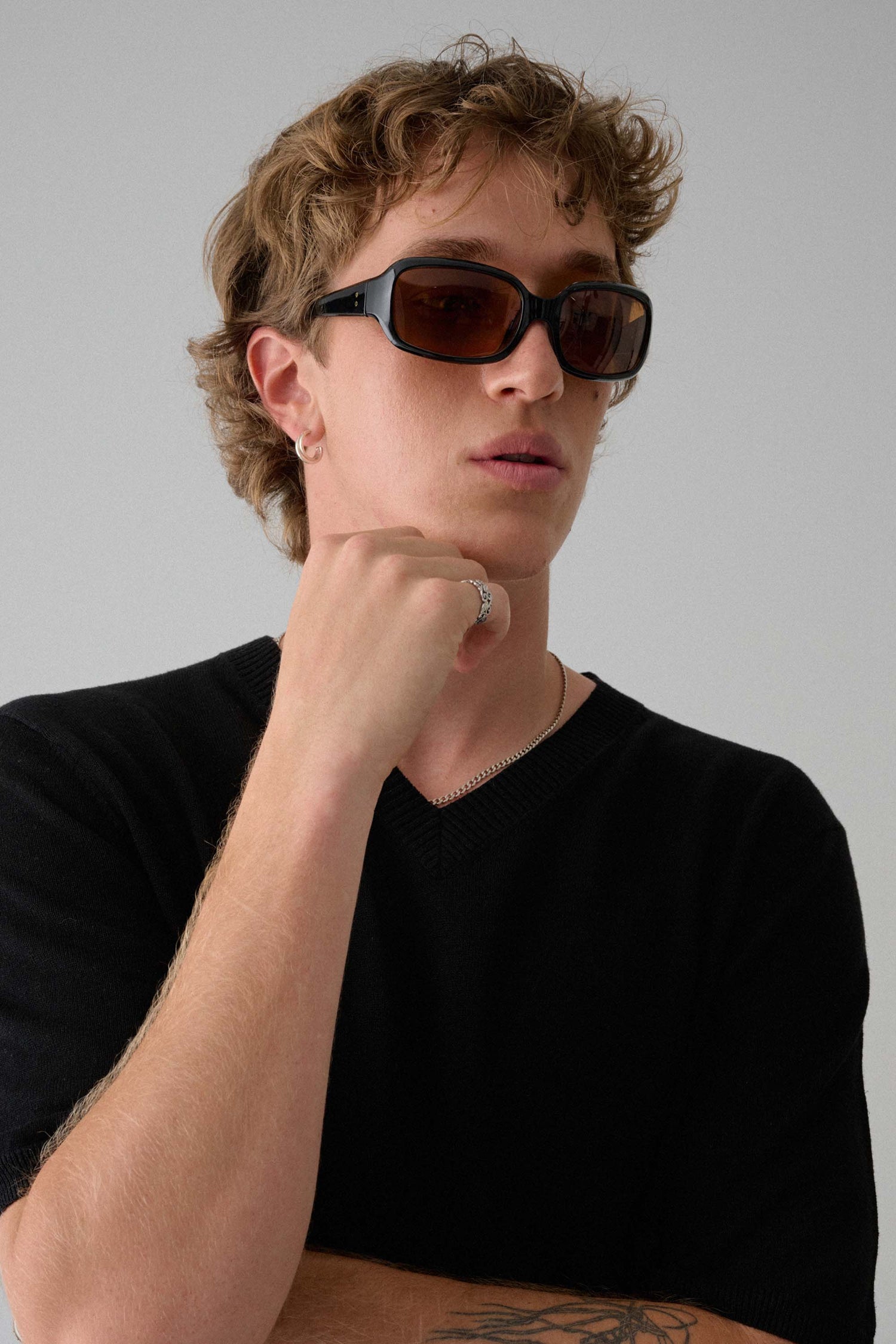 SZADE - farrow ; elysium black / hazelnut polarised