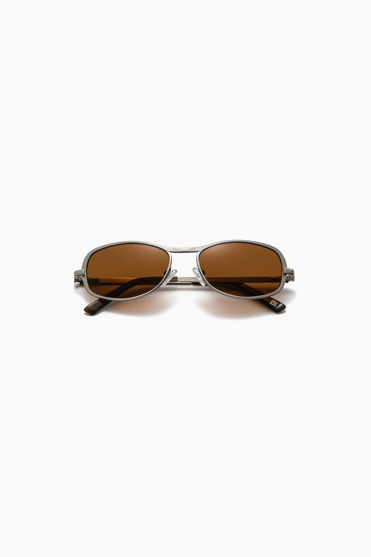 SZADE - rush ; matte silver / hazelnut