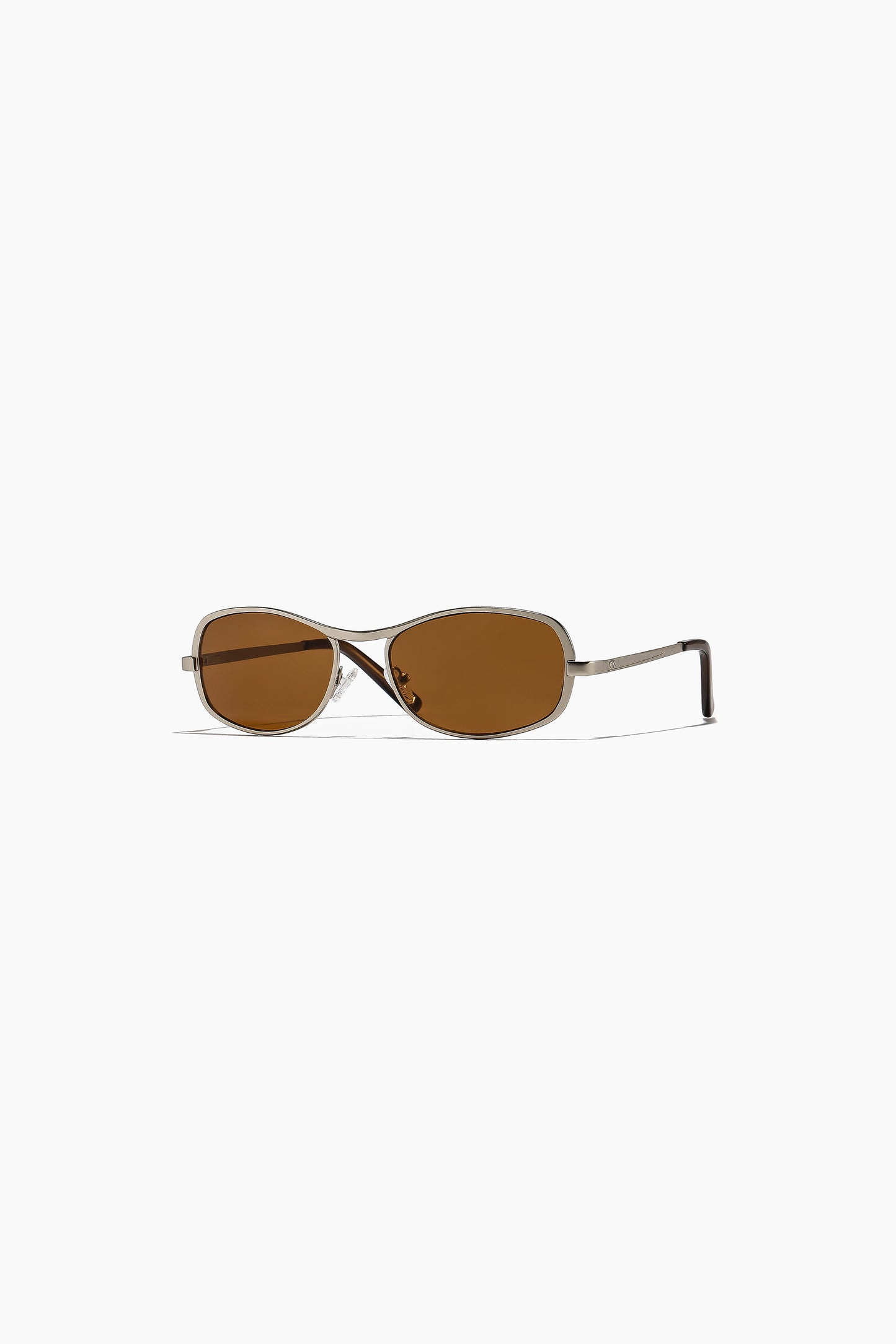 SZADE - rush ; matte silver / hazelnut