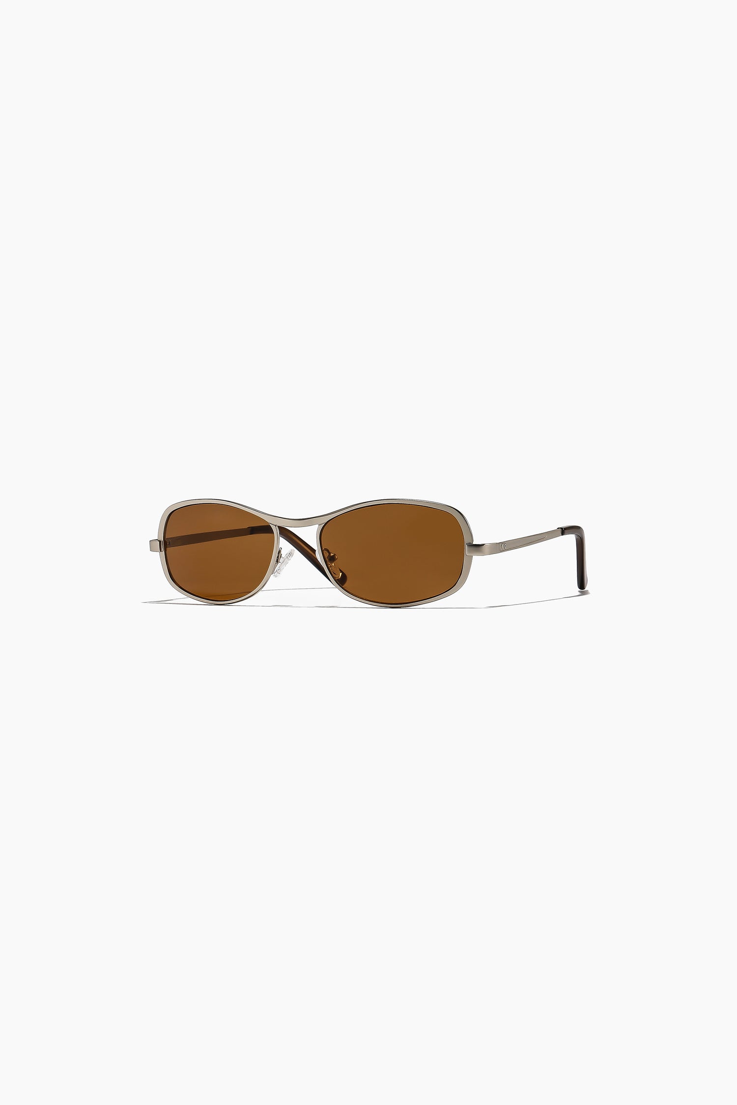 SZADE - rush ; matte silver / hazelnut